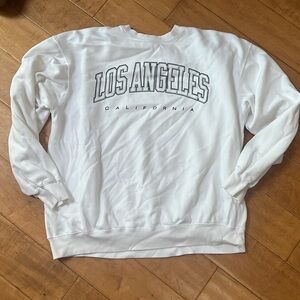 John Galt over sized Los Angeles sweatshirt